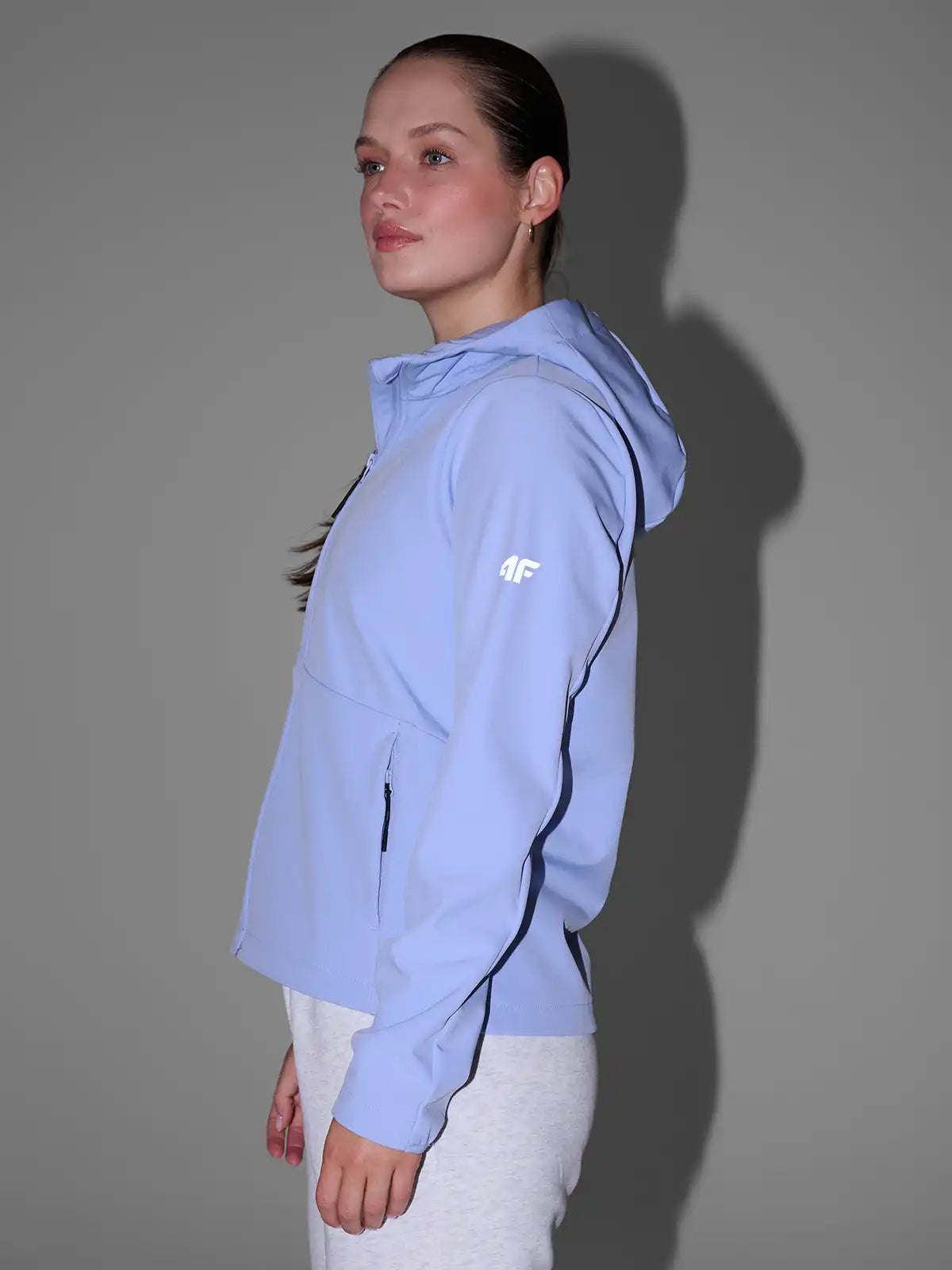 Jacheta rezistentă la vânt pentru femei  4F F359 4FWAW25TSOFF359 blue