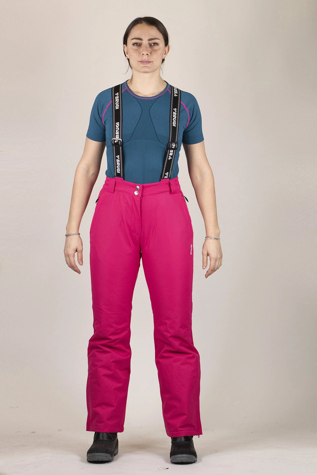 Pantaloni de ski pentru femei Brugi AF2U Т54Т 795