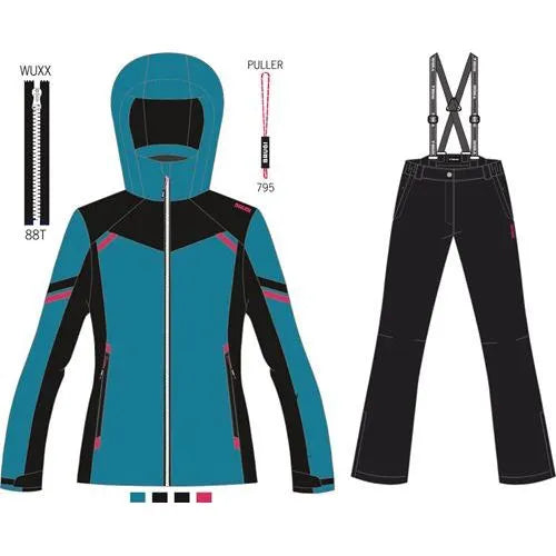 Costum de ski pentru femei Brugi AF2V MPQ