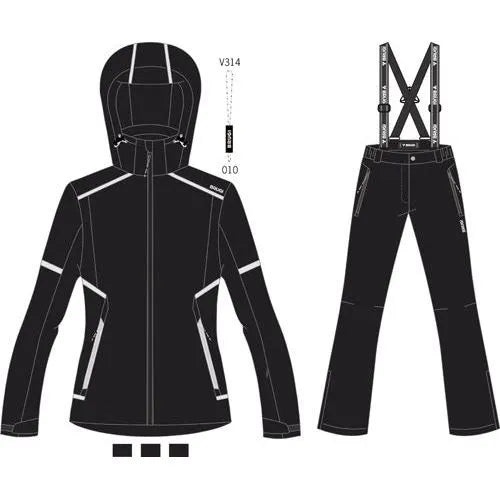 Женский лыжный костюм Brugi AG2S Y45