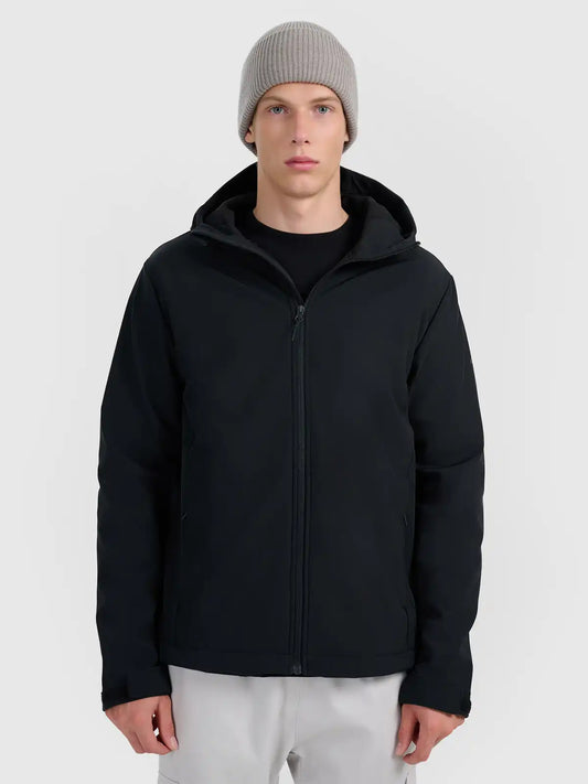 Jacheta rezistentă la vânt pentru bărbați 4FM362 4FWAW25TSOFM362 deep black