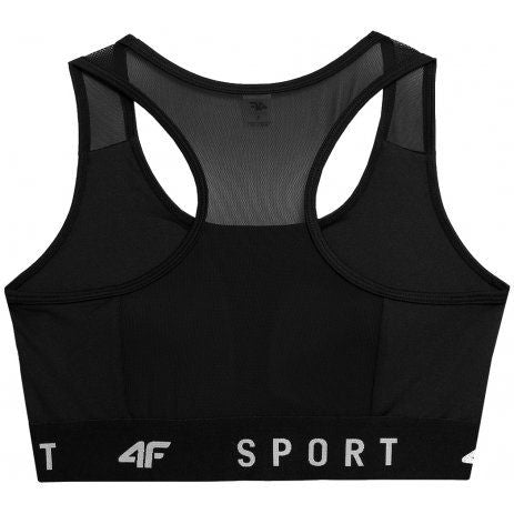 Bra pentru sport 4F SPORT BRA F051 4FSS23USBAF051 DEEP BLACK