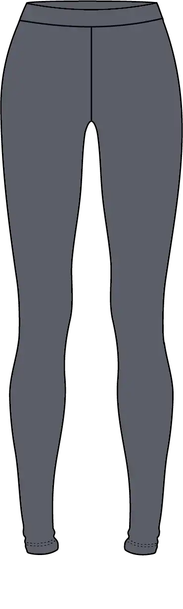 Женские леггинсы casual 4F F296 4FWMM00TTIGF296 anthracite
