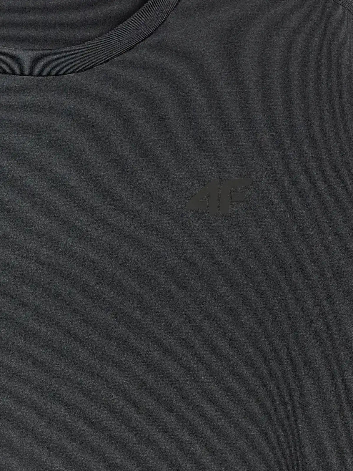 Tricou de antrenament pentru bărbați 4F M1785 4FWSS26TFTSM1785 deep black