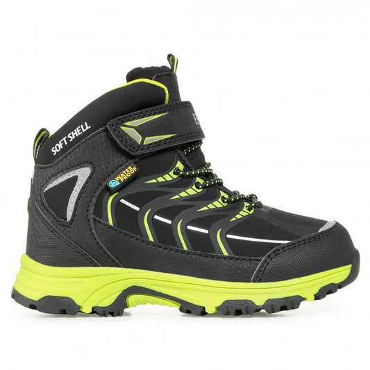 Ботинки savas mid wp jr black/lime/silver