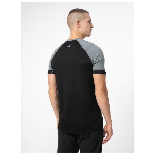 Tricou pentru antrenamente 4F TSHIRT FNK M159 4FSS23TFTSM159 MIDDLE GREY