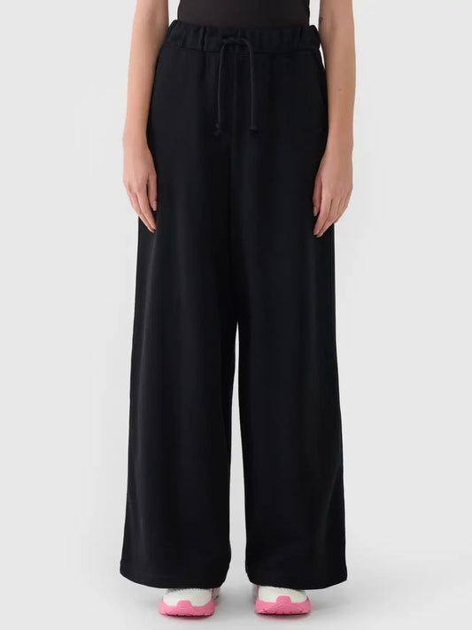 Pantaloni pentru femei casual 4F F1204 4FWAW25TTROF1204 deep black