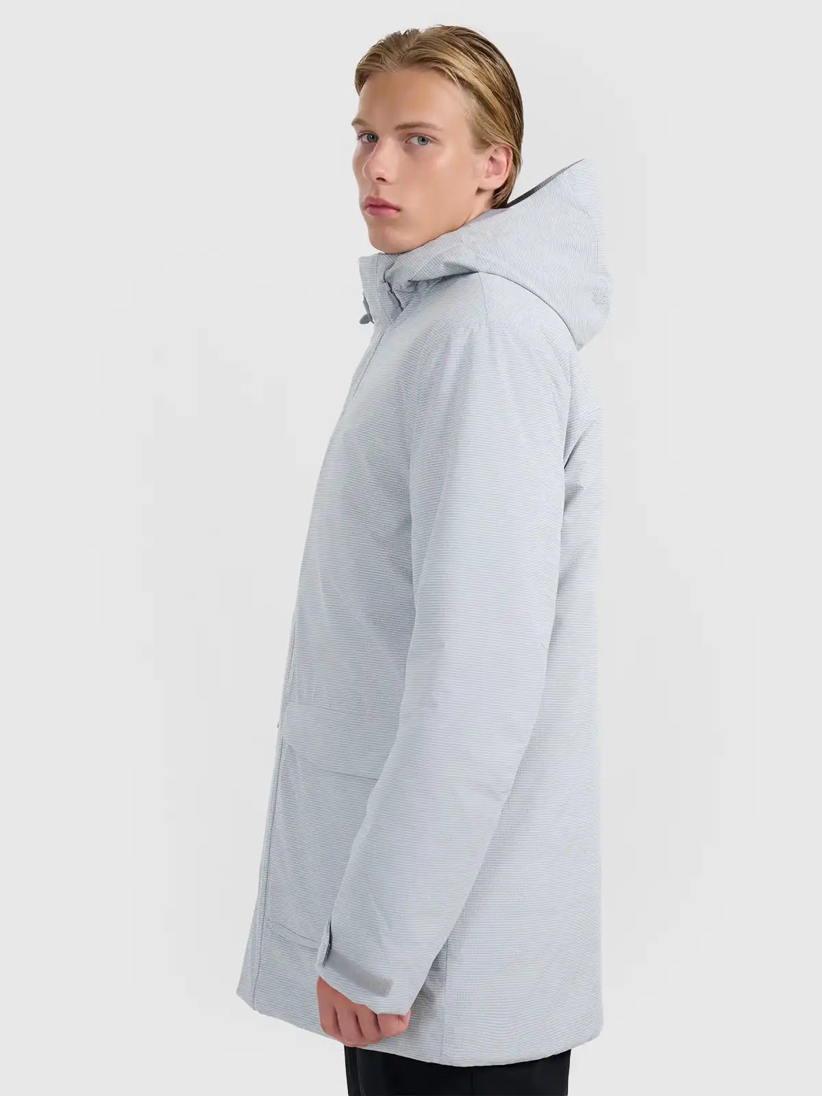 Jachetă impermeabilă pentru bărbați 4F M0884 4FWAW25TTJAM0884 grey