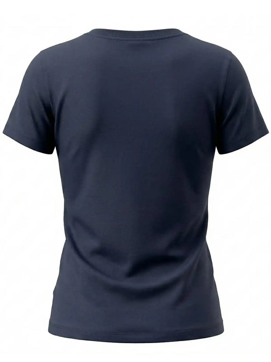 Женская футболка casual 4F F3306 4FWMM00TTSHF3306 denim
