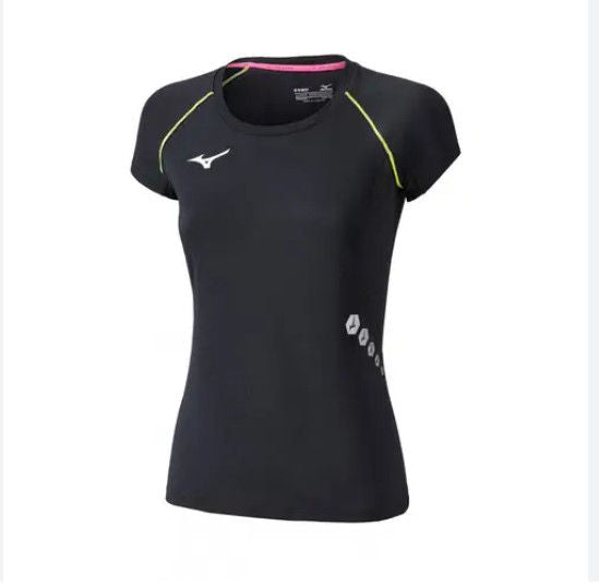 Футболка женская Mizuno premium tee black