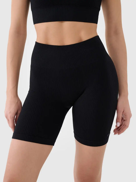 Женские леггинсы для йоги  4F F014 4FWSS25TFSTF014 Deep black