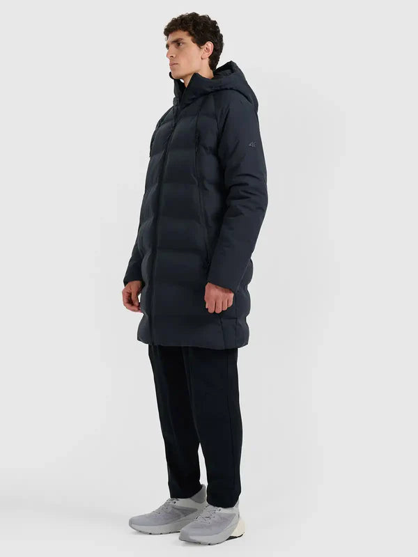 Jachetă impermeabilă pentru bărbați 4F M0995 4FWAW25TTJAM0995 deep black