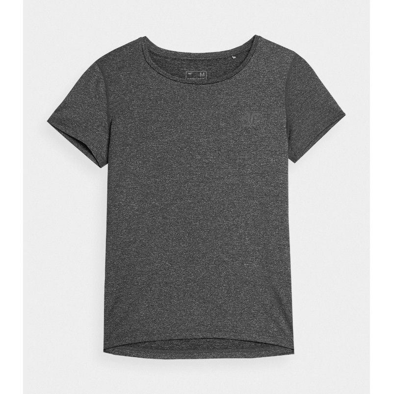 Tricou pentru antrenamente 4F TSHIRT FNK F262 4FSS23TFTSF262 DEEP BLACK MELANGE
