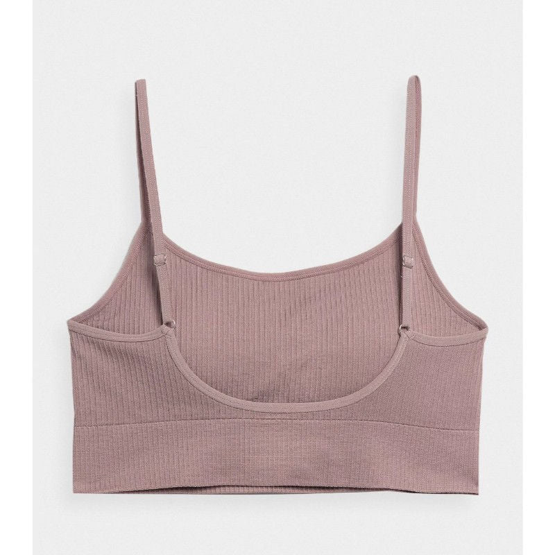 Bra pentru sport 4F SPORT BRA F031 4FSS23USBAF031 LIGHT BROWN