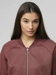 Hanorac Dama H4L21-BLD021 WOMEN-S SWEATSHIRT BURGUNDY