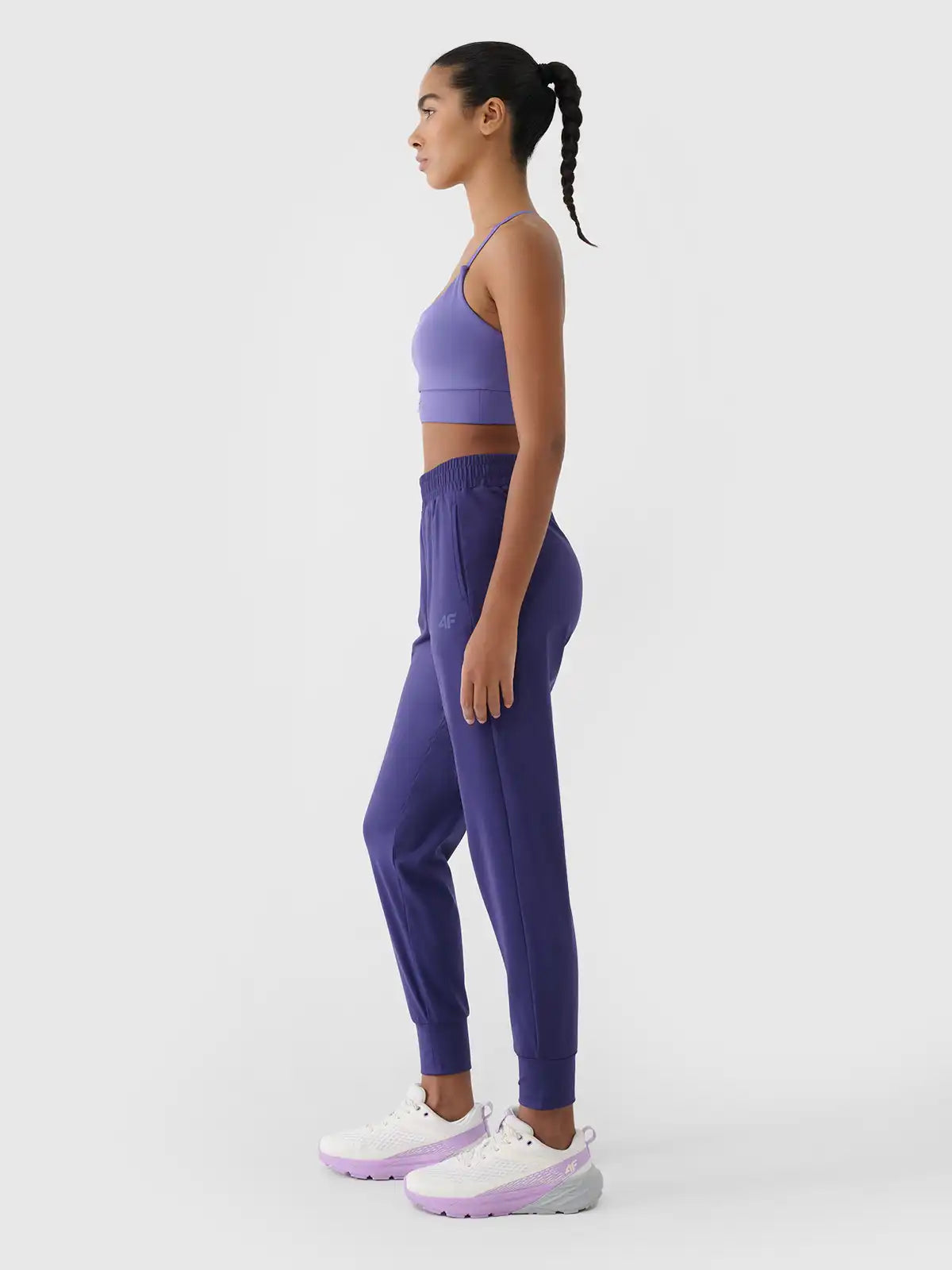 Женские спортивные штаны 4F F0789 4FRSS25TFTRF0789 dark blue