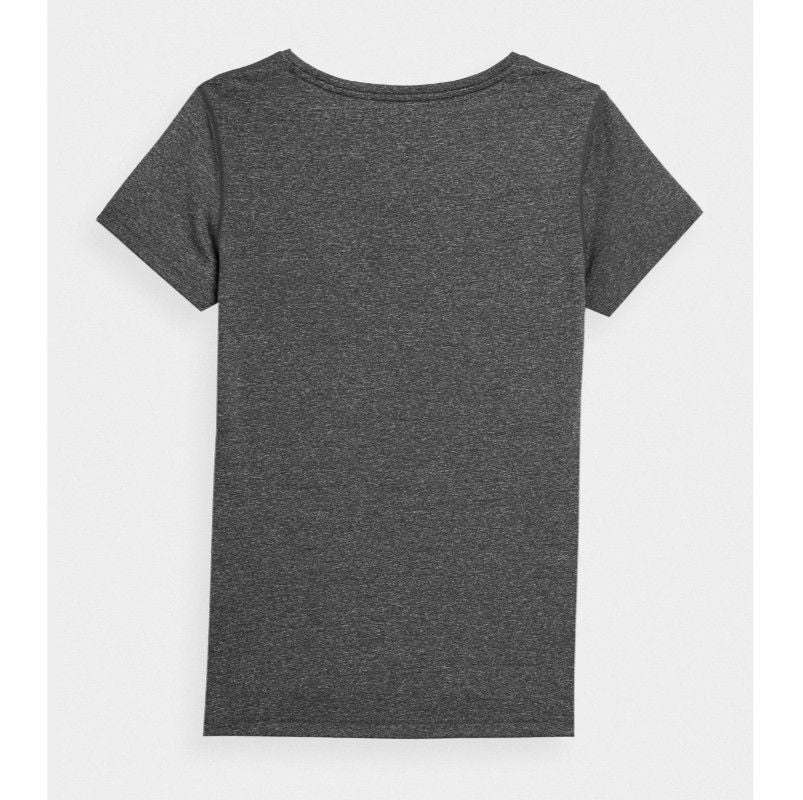 Tricou pentru antrenamente 4F TSHIRT FNK F262 4FSS23TFTSF262 DEEP BLACK MELANGE