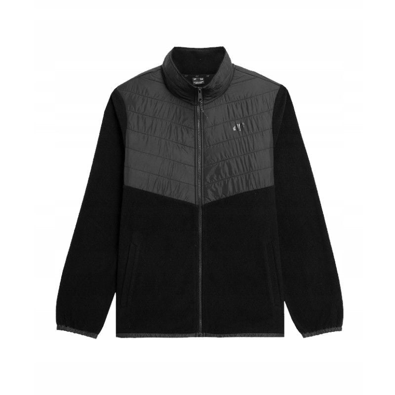 Hanorac 4F MEN'S FLEECE PLM014A DEEP BLACK