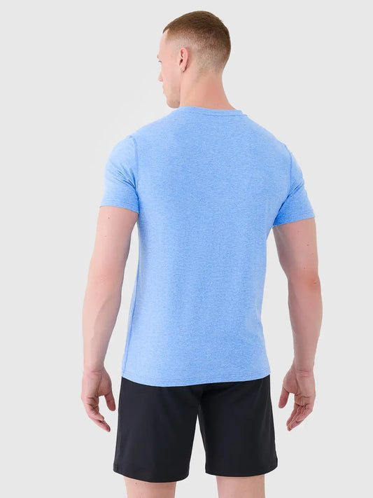 Мужская футболка для тренировок 4F M1344 4FWSS25TFTSM1344 Blue melange