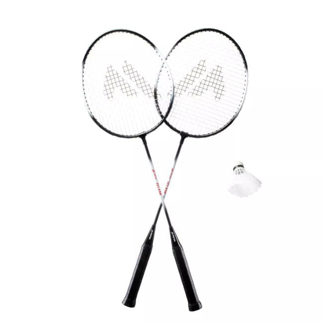 Набор ракеток для бадминтона martes 2clash black/white