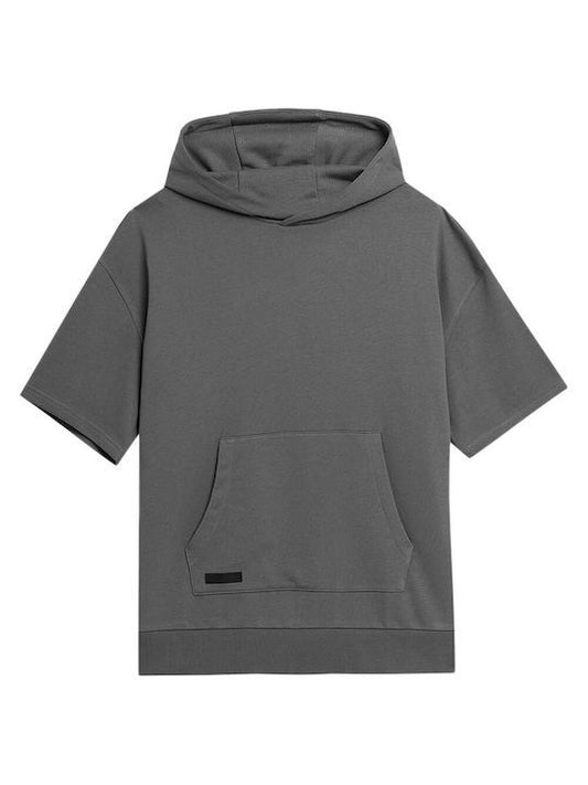 Hanorac cu mâneci scurte 4FSS23TSWSM263 ANTHRACITE