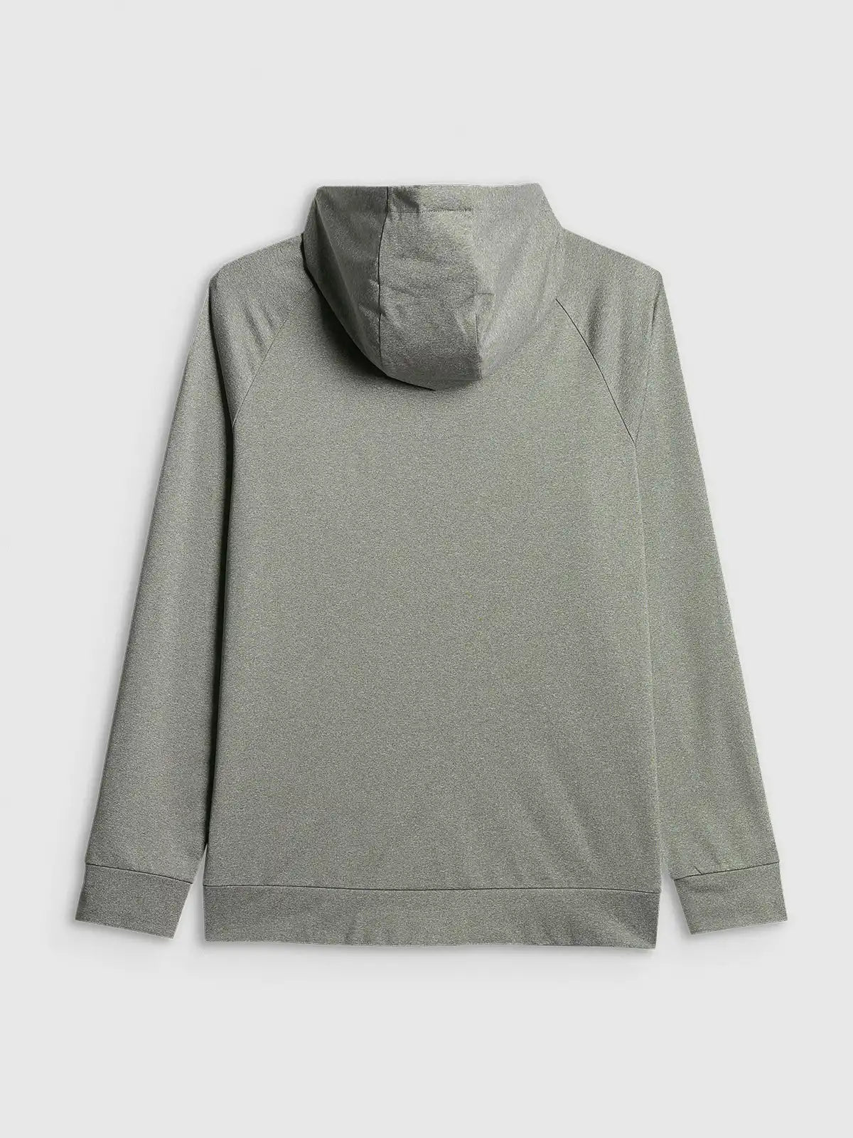 Hanorac cu fermoar de fitness pentru bărbați 4F M631 4FWSS26TFSWM631 grey melange