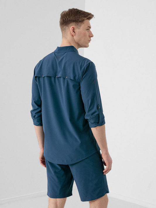 Bluza 4F H4L21-KDM060 MEN-S SHIRT DENIM