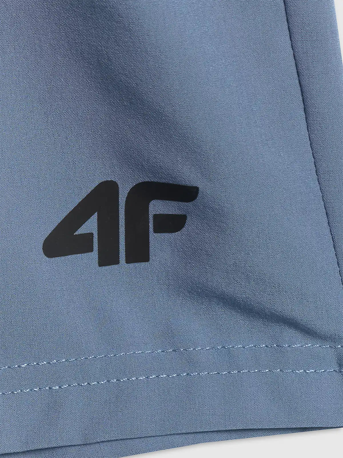 Pantaloni scurți de antrenament pentru bărbați 4F M1278 4FWSS26TFSHM1278 denin