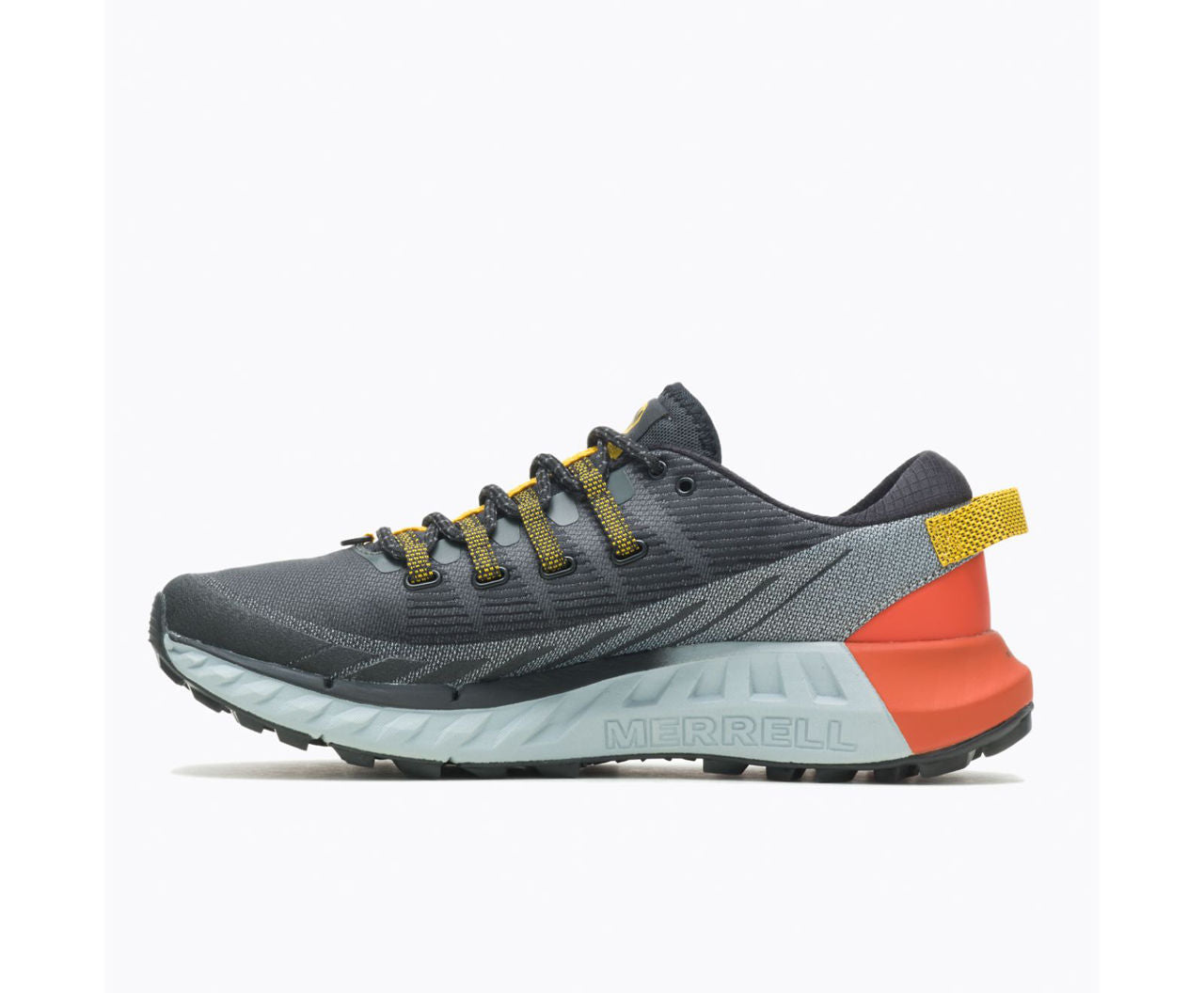 Adidași bărbați pentru alergare Merrell J067347 AGILITY PEAK 4 black/highrise