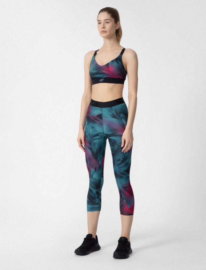 Legginși 4F H4L22-SPDF014 Multicolor
