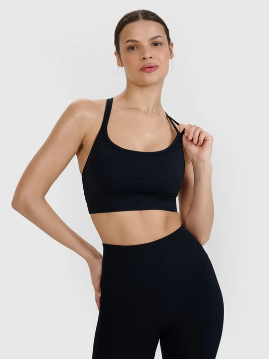 Бра для йоги 4F F166 4FWSS25USBAF166 deep black