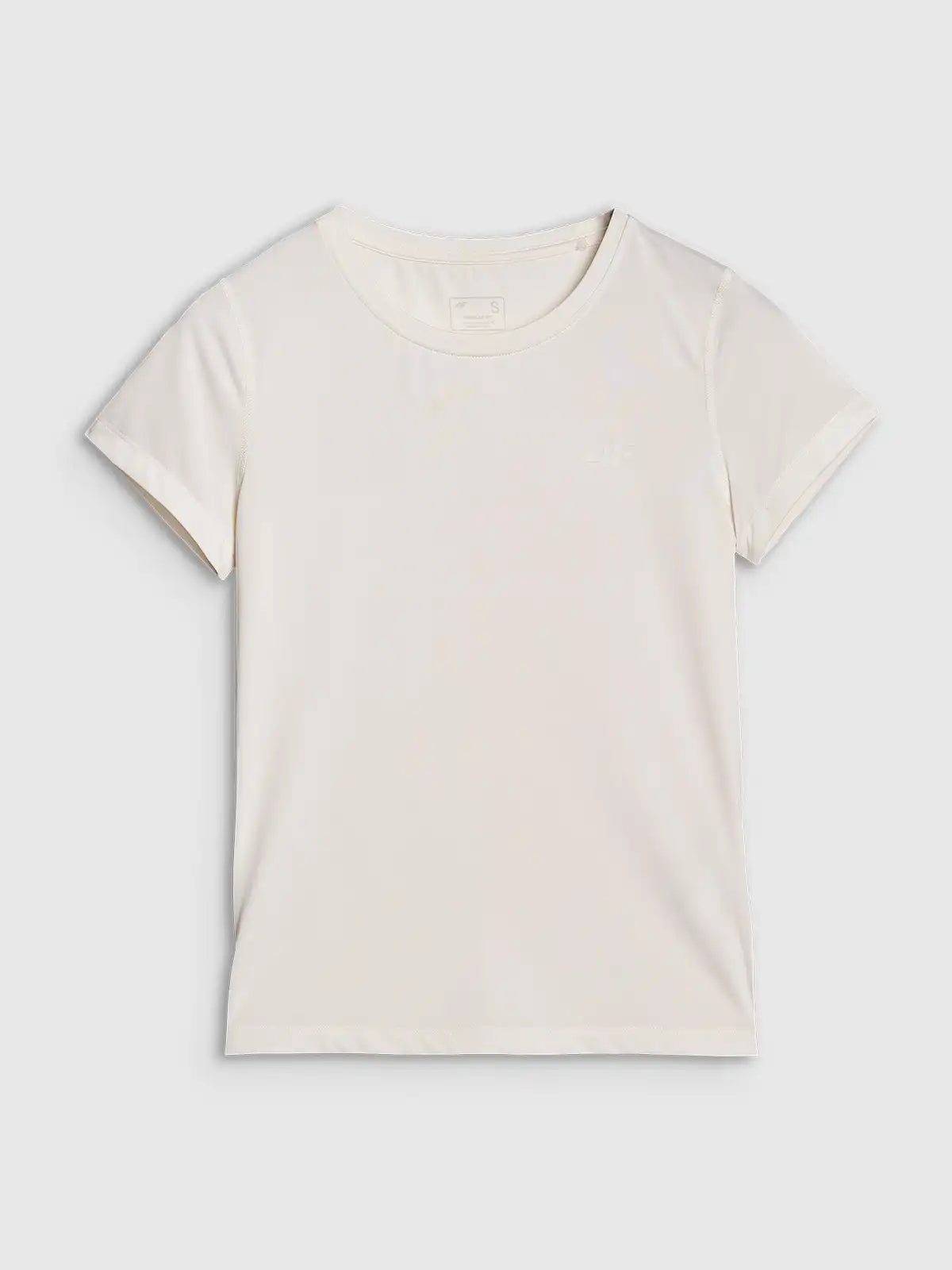 Женская футболка для фитнеса 4F F1235 4FRSS25TFTSF1235 Off white