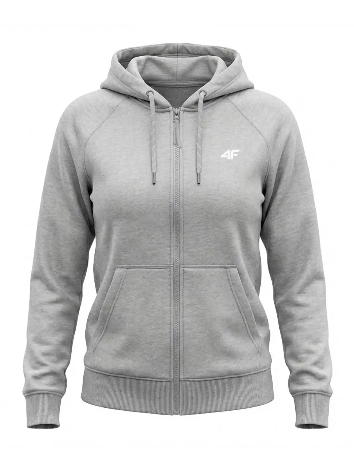 Женский батник 4F F2535 4FWMM00TSWSF2535 сold light grey melange