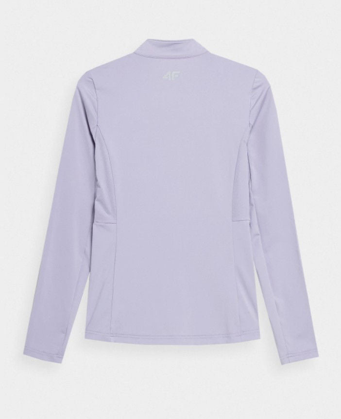 Longsleeve pentru antrenamente 4F H4L22-BLDF010 Light Violet