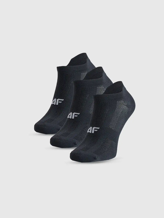 Șosete pentru sport 4F Socs fnk M245 4FWMM00UFSOF245 (3pack) deep black