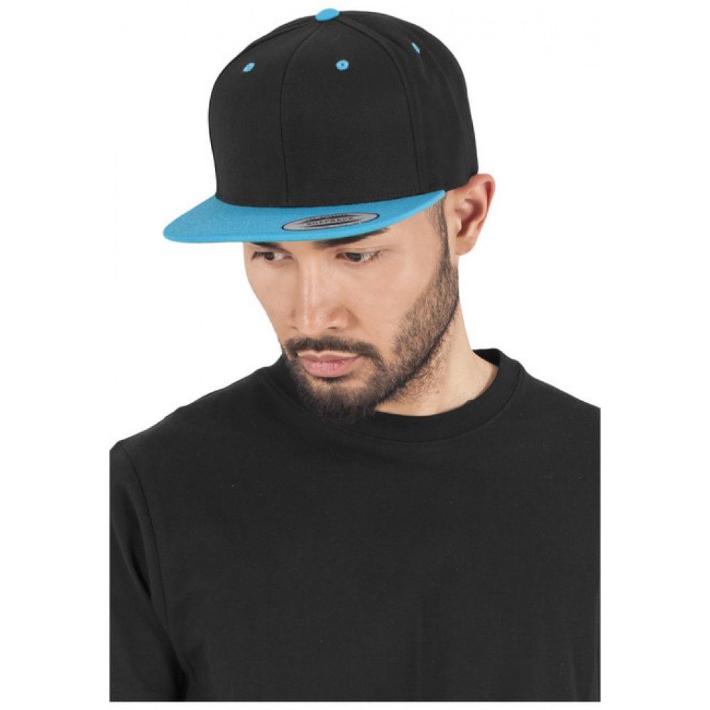 Classic snapback 2-tone teal