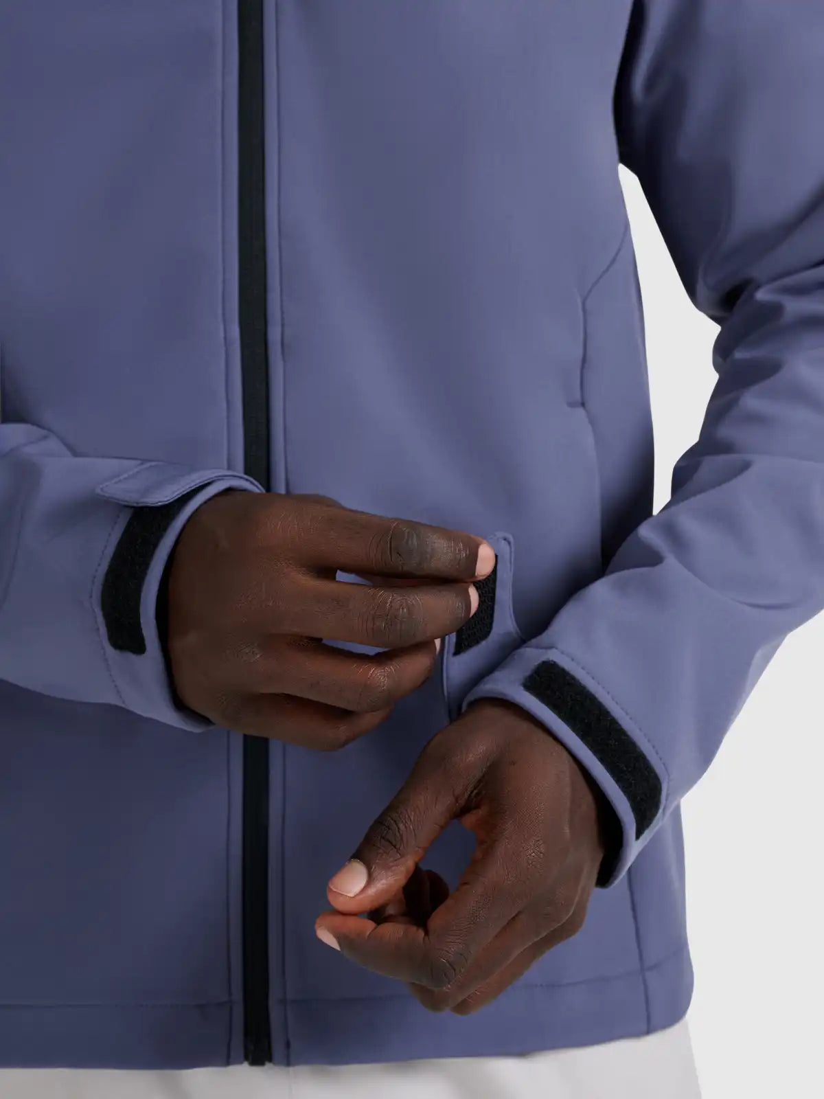 Jacheta rezistentă la vânt pentru bărbați 4FM362 4FWAW25TSOFM362 denim