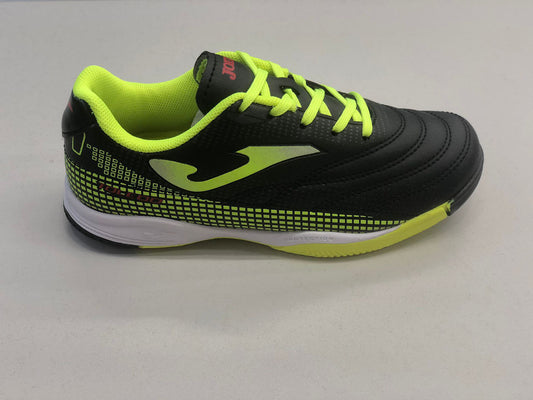 Кроссовки для футзала joma tojs2201in black lemon fluor indoor