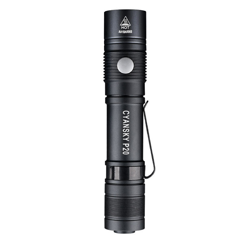 Фонарик p20 lanterna led flashlight cyansky