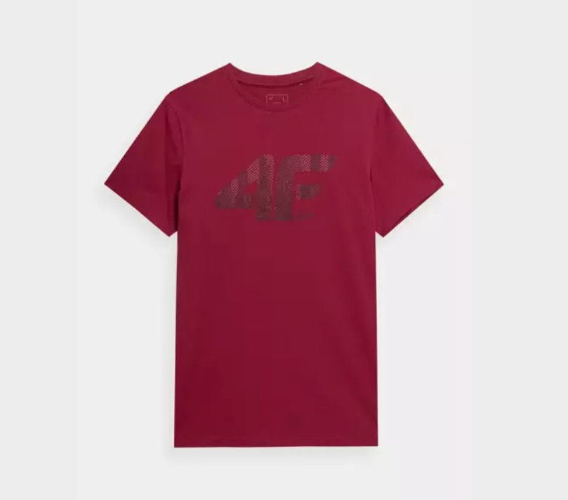 Футболка 4Fss23ttshm309 dark red