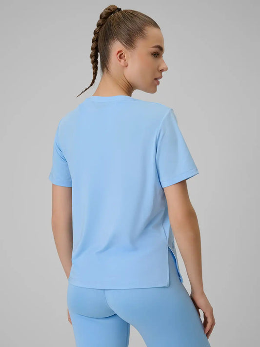 Женская футболка для фитнеса 4F F1847 4FWSS26TFTSF1847 blue