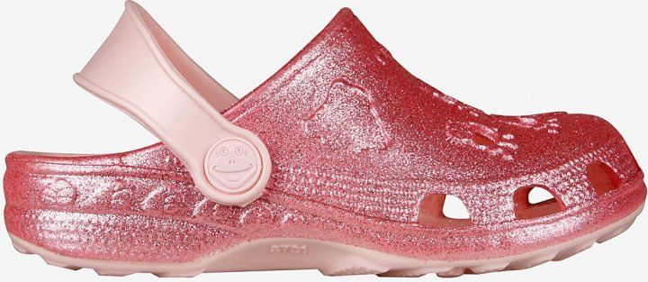 Детские тапочки Coqui 8114 candy pink glitter