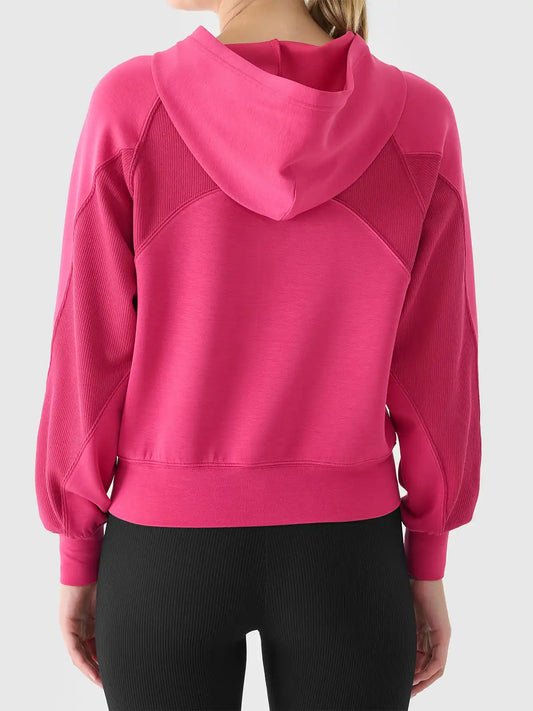 Женский батник на молнии 4F F1835 4FWAW25TSWSF1835 pink