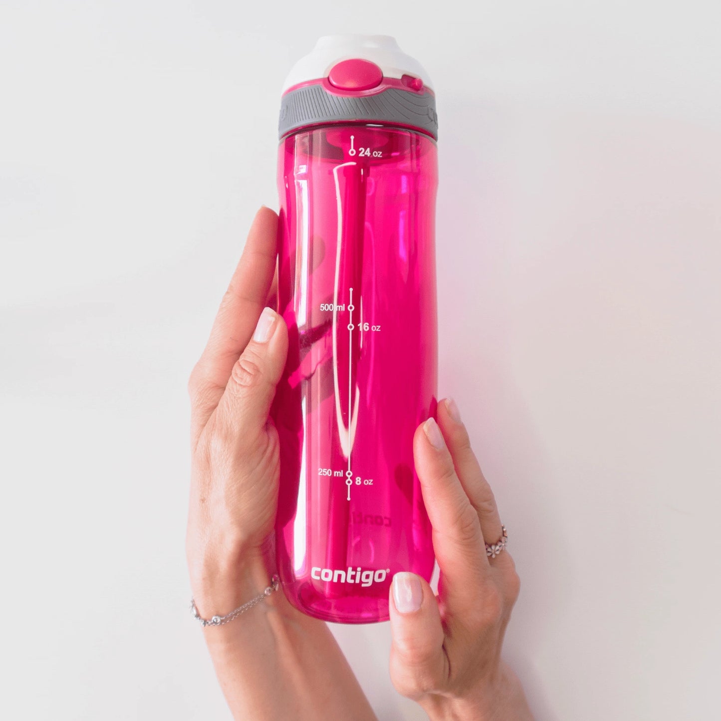 Бутылка для воды Contigo Ashland Tren 720 ml Sangria 2094639