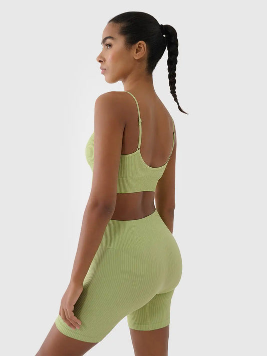 Бра для йоги 4F F151 4FWSS25USBAF151 Light green