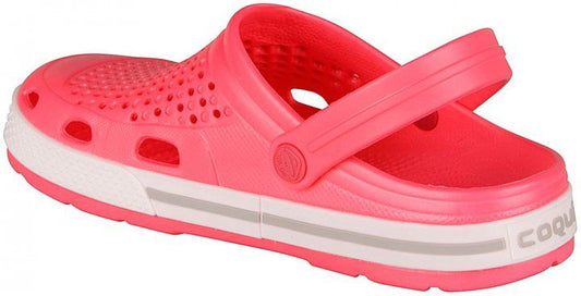 Женские тапочки Coqui 6413 new rouge/khaki grey