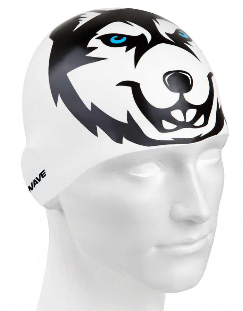 Шапочка для плавания madwave m0557 10 0 02w silicone cap husky, , white