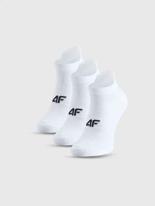 Șosete pentru sport 4F Socs fnk F244 4FWMM00UFSOF244 (3pack) white
