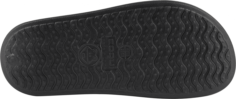 Детские тапочки Coqui 7083 black/mid. grey mouse