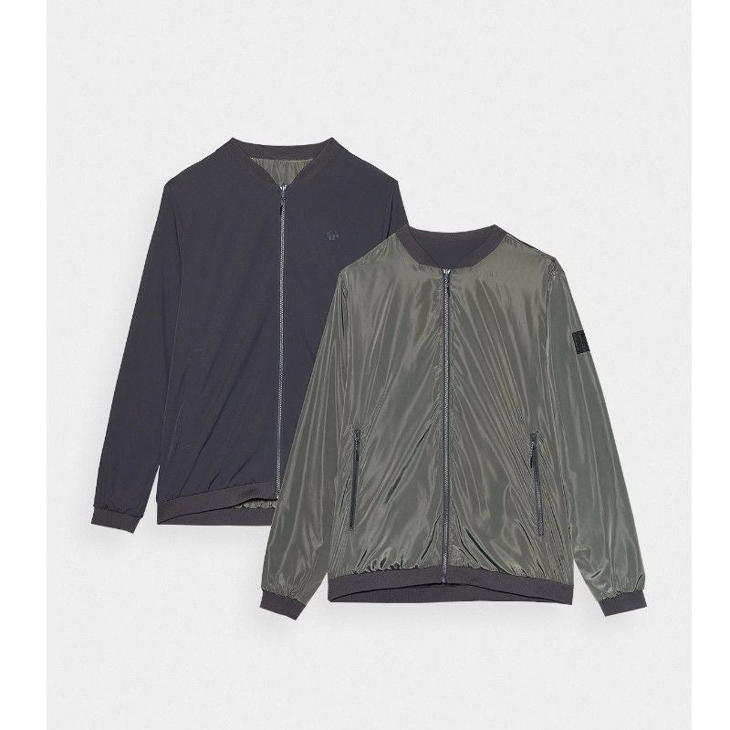 Jachetă bilaterală 4F JACKET M013 4FSS23TJACM013 OLIVE